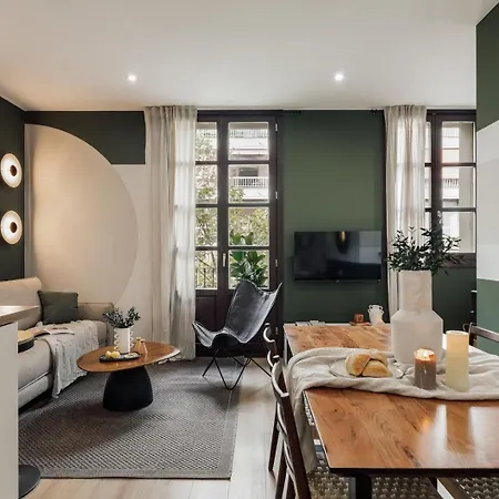 Cinar - 2 Bedrooms And Balcony In Sant Antoni Barcelona